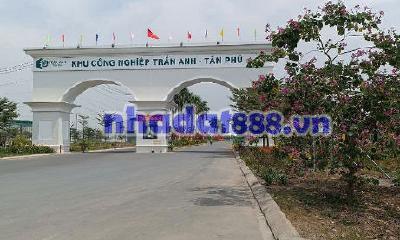 Bán đất mặt tiền đt 830.. đối diện cổng kcn trần anh tân phú 