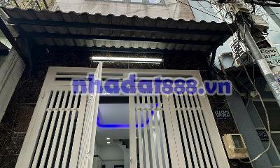 Nhà mới hẻm thông đường xe hơi